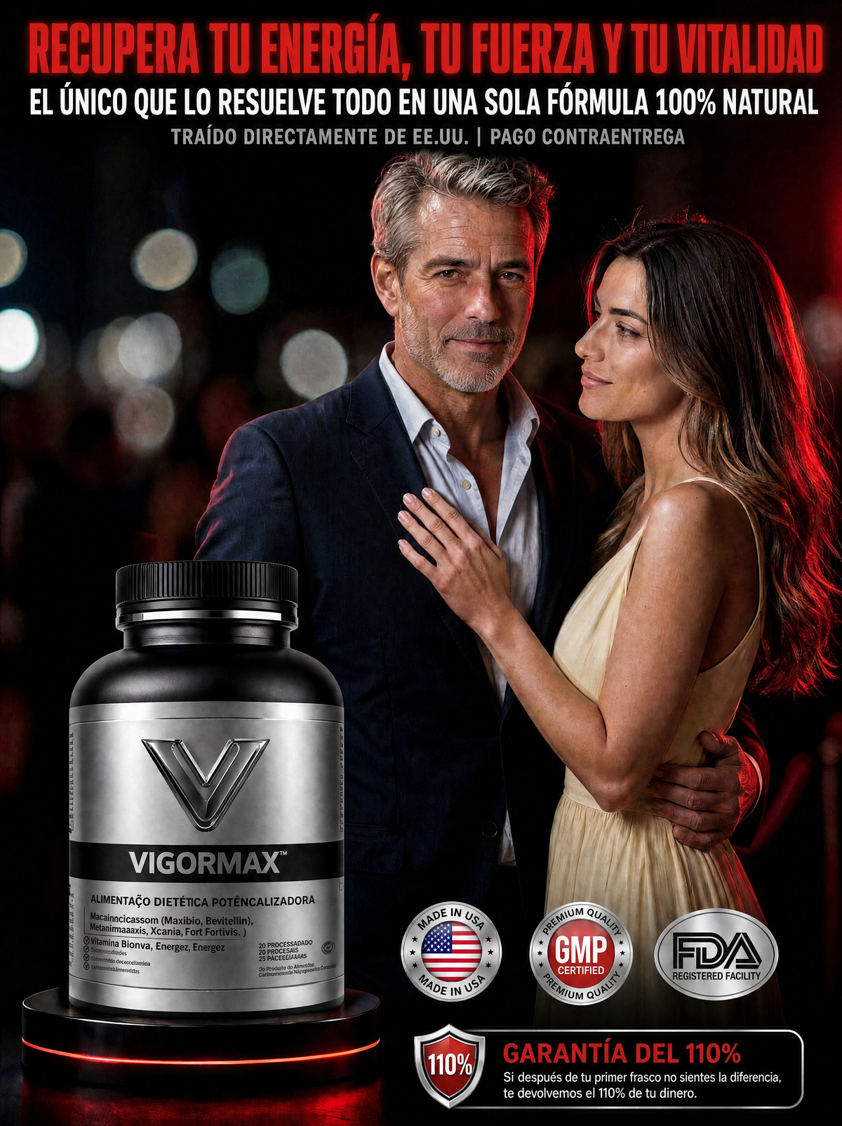 VIGORMAX Potenciador Masculino