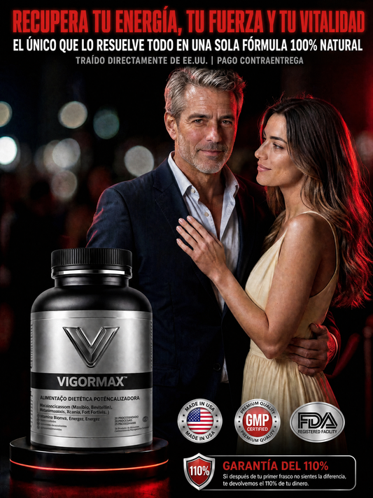 VIGORMAX Potenciador Masculino