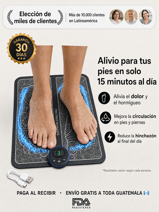 Masajeador de pies EMS